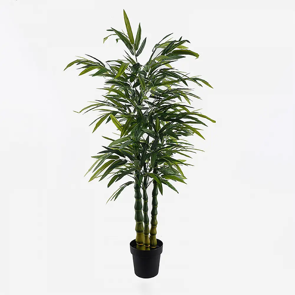 Διακοσμητικό φυτό σε γλάστρα Arti Bamboo Inart πράσινο Φ70x150εκ