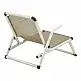 Καρεκλάκι παραλίας Plazo pakoworld αλουμίνιο-textilene σε μπεζ απόχρωση 55x70x59εκ