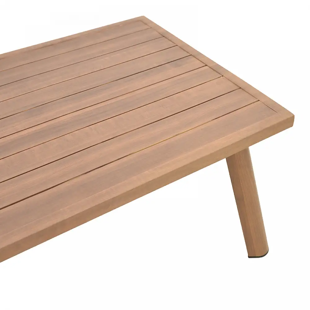 Σαλόνι κήπου Andasio pakoworld σετ 4τεμ αλουμίνιο κ σχοινί σε φυσική- μαξιλάρια σε γκρι απόχρωση