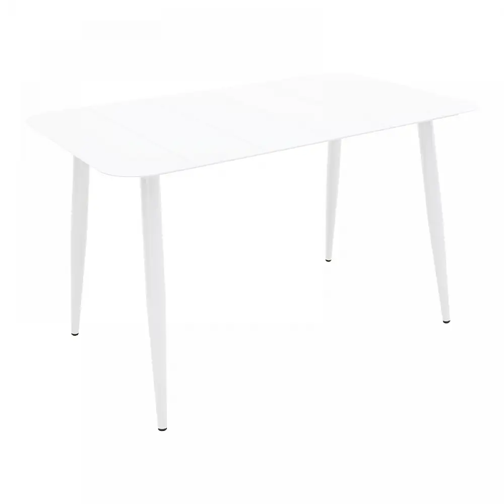 Τραπέζι Vista pakoworld αλουμίνιο σε λευκη απόχρωση 150x80x72εκ