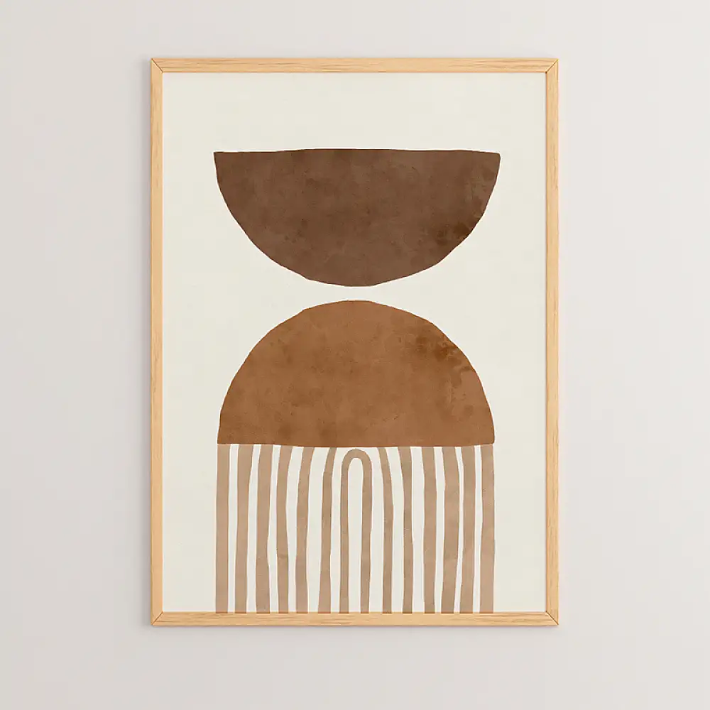 Πίνακας Serby pakoworld με ψηφιακή εκτύπωση και πλαίσιο 33x1.5x48εκ