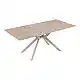 Τραπέζι Olven pakoworld sintered stone σε όψη τραβερτίνας 180x90x75εκ