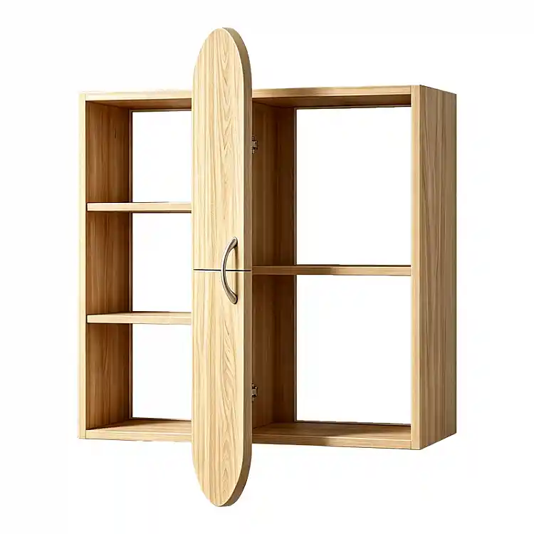 Ραφιέρα τοίχου Jonna pakoworld sonoma MDF 60x10x80εκ