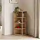 Γωνιακή ραφιέρα Benzal pakoworld sonoma MDF 80x30x120εκ