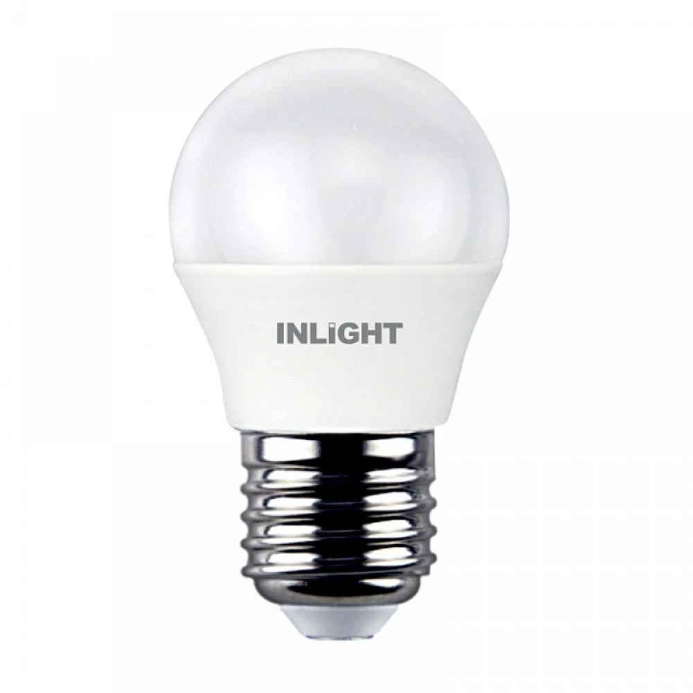 InLight E27 LED G45 8watt 4000Κ Φυσικό Λευκό (7.27.08.12.2) InLight E27 LED G45 8watt 4000Κ Φυσικό Λευκό (7.27.08.12.2)