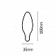 InLight E14 LED Filament C35 5watt Dimmable (7.14.05.16.1) InLight E14 LED Filament C35 5watt Dimmable (7.14.05.16.1)