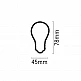 InLight E27 LED Filament G45 5watt (7.27.05.13.1) InLight E27 LED Filament G45 5watt (7.27.05.13.1)