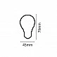 InLight E27 LED G45 8watt 4000Κ Φυσικό Λευκό (7.27.08.12.2) InLight E27 LED G45 8watt 4000Κ Φυσικό Λευκό (7.27.08.12.2)