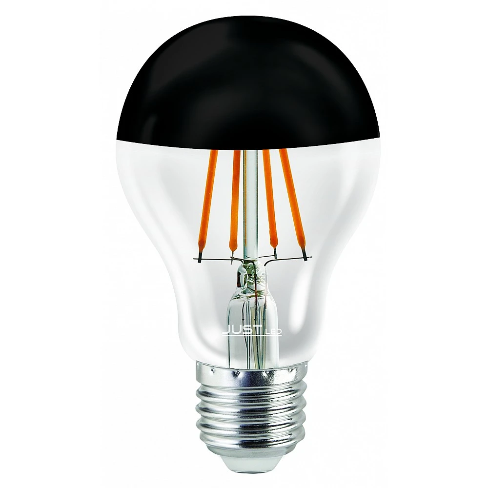 JUST LED JUSTLed-LED Filament Ε27 A60 8W 3000K Θερμό Black (B276008301)
