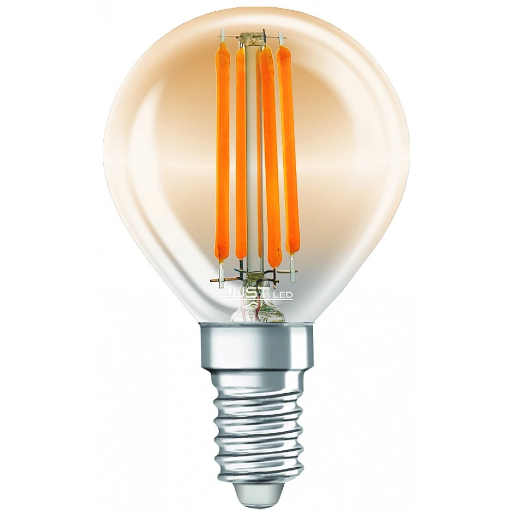 JUST LED JUSTLed-LED Filament Ε14 C35 6W 3000K Θερμό Amber Dimmable (B144506301)
