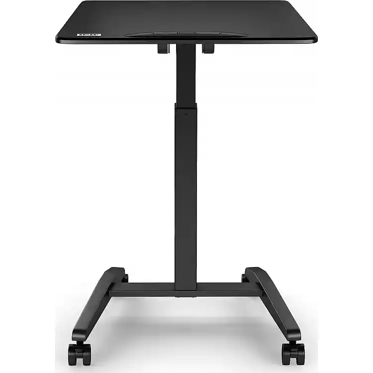 SENSE7 Κινητό Γραφείο 70x52 cm, Λευκό με Μαύρες Λεπτομέρειες