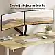 SENSE7 Uchwyt biurkowy na 2 monitory 17''-32'' HANG DOUBLE Light