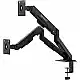 SENSE7 Uchwyt biurkowy na 2 monitory 17''-32'' HANG DOUBLE Light