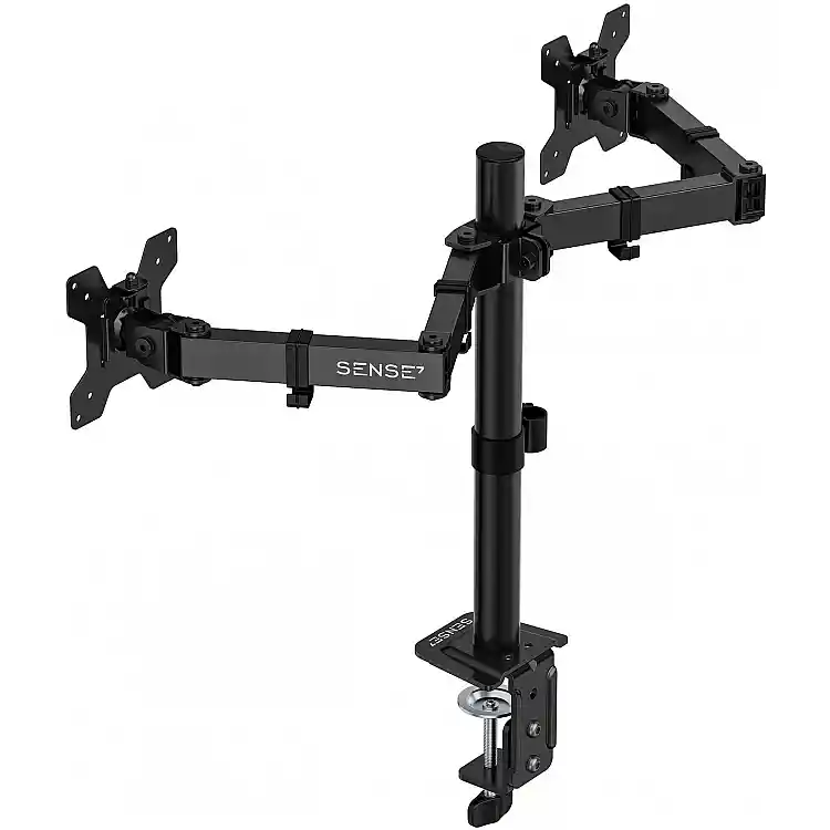 SENSE7 Uchwyt biurkowy na 2 monitory 17''-32'' FLOAT Light DOUBLE