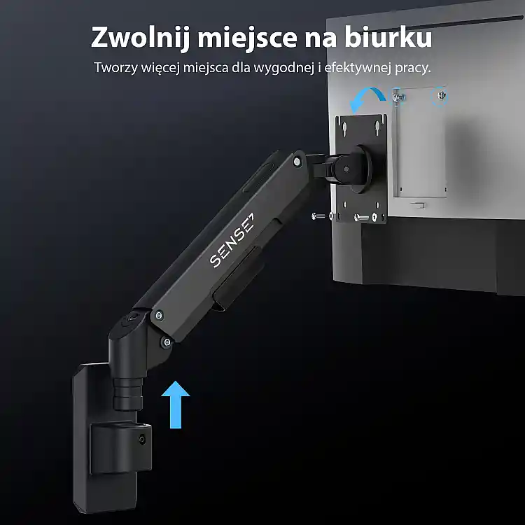 SENSE7 Uchwyt ścienny na monitor 17''-32'' HANG Light WALL