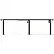 Biurko SENSE7 Nojo Light Corner Ciemnobrązowe 160 cm x 140 cm Dark Brown