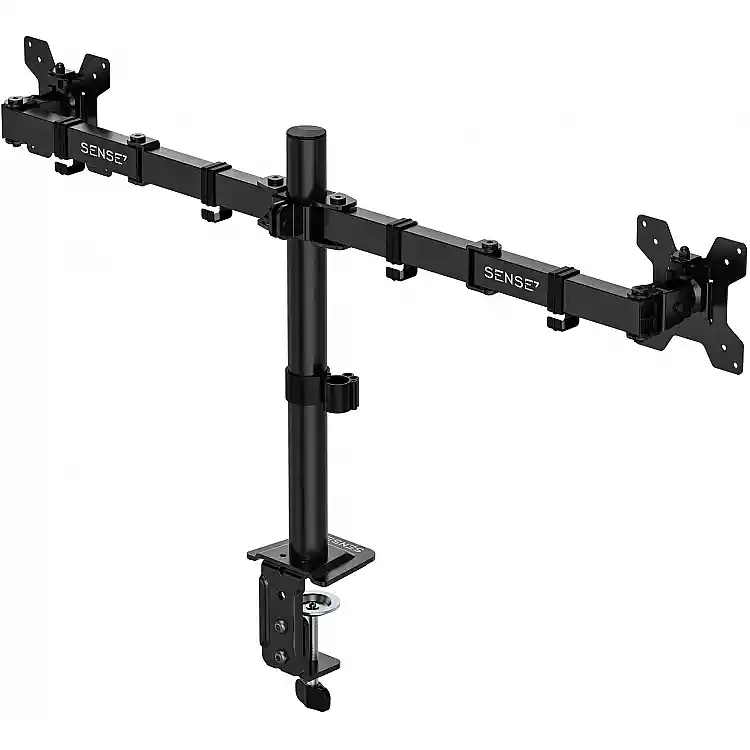 SENSE7 Uchwyt biurkowy na 2 monitory 17''-32'' FLOAT Light DOUBLE