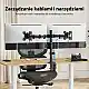 SENSE7 Uchwyt biurkowy na 2 monitory 17''-32'' FLOAT Light DOUBLE