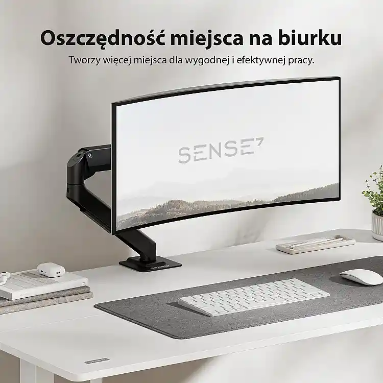 SENSE7 Uchwyt biurkowy na monitor 17''-32'' HANG Light
