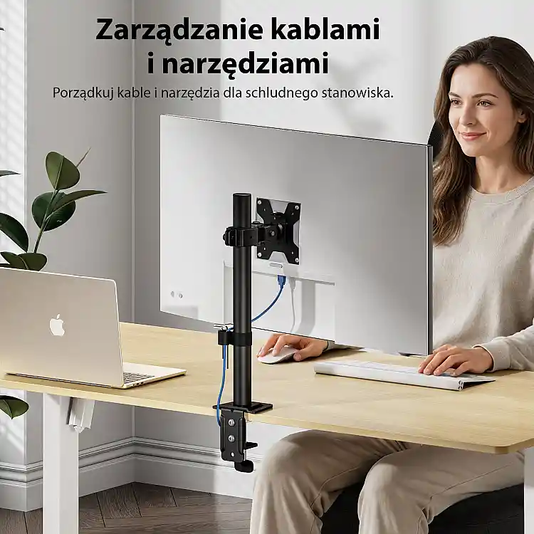 SENSE7 Uchwyt biurkowy na monitor 17''-32'' FLOAT Light