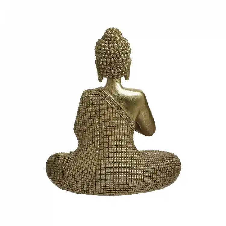 INART ΒΟΥΔΑΣ RESIN ΧΡΥΣΟΣ 23Χ12Χ28 Χρυσό Κεραμικό 28cmX23cmX12cm