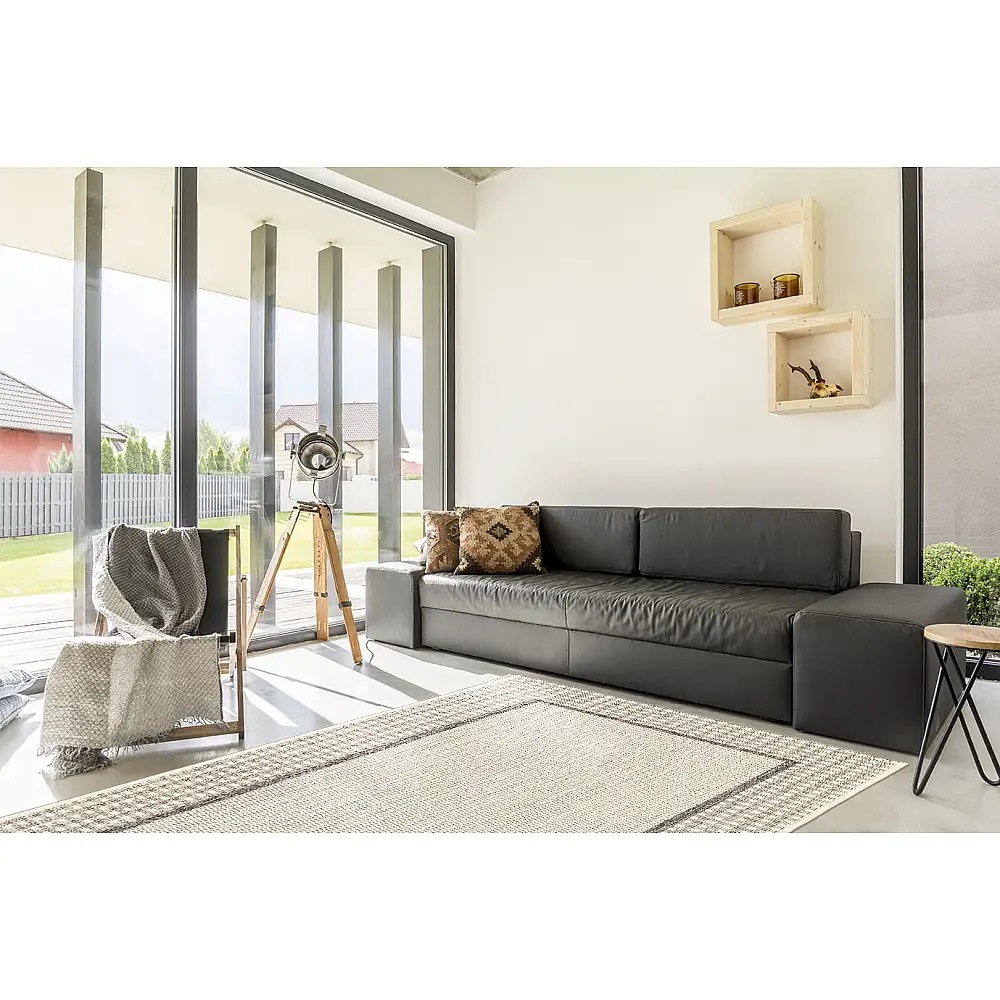 ΧΑΛΙ ETHNIK  2561D GREY-ECRU - 200X285  NewPlan