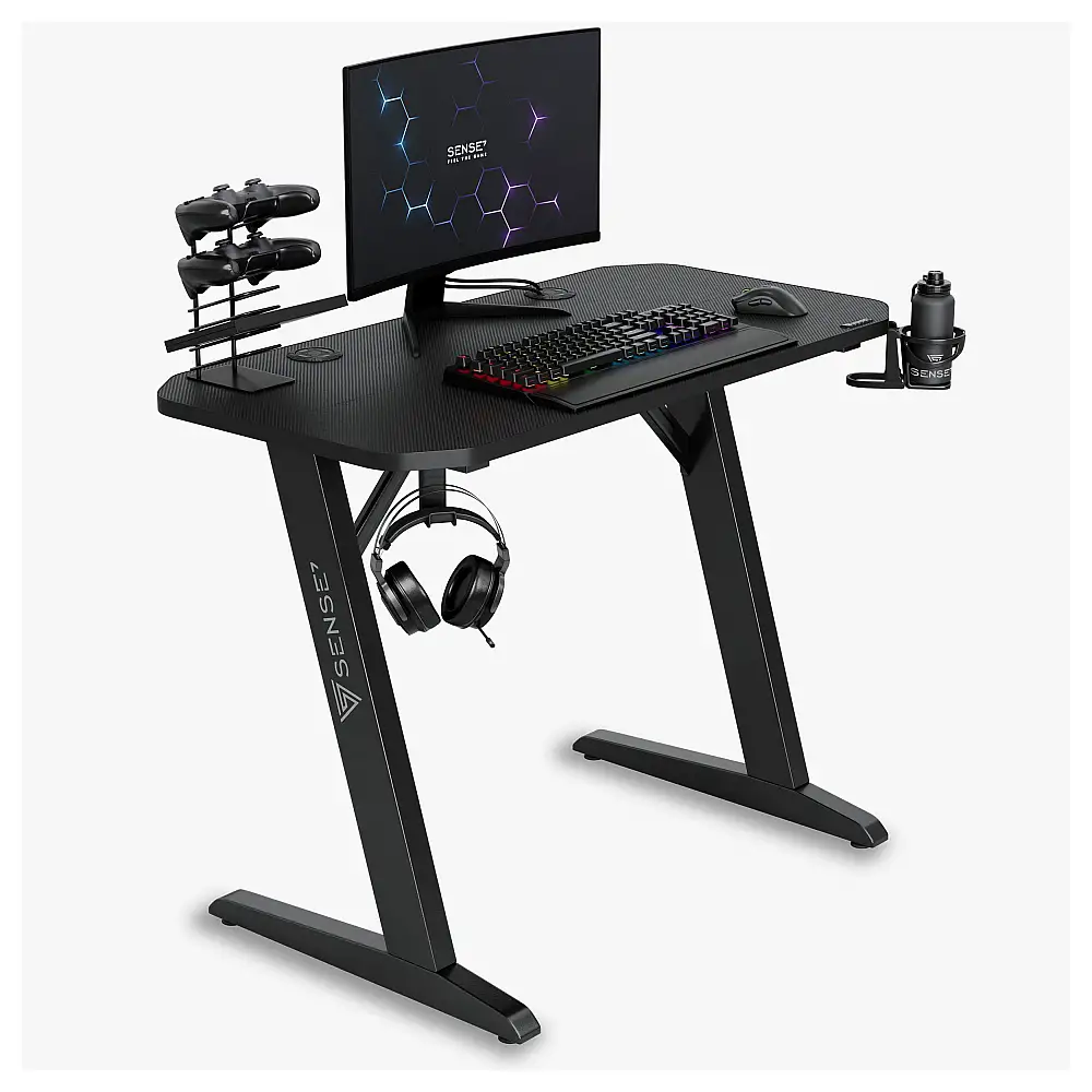 Γραφείο SENSE7 Nomad Basic Μαύρο 120 cmx60 cm 120x60 cm