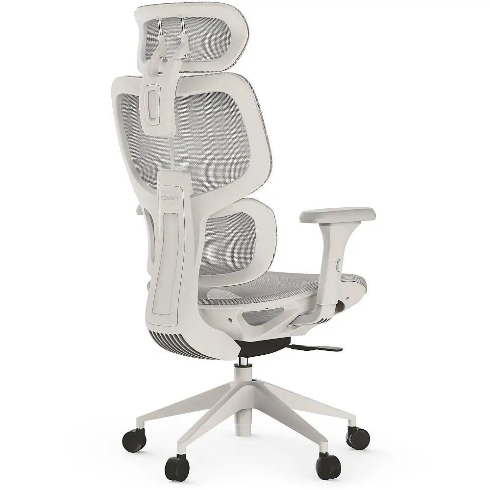 Πολυθρόνα γραφείου SENSE7 NOBU ανοιχτό γκρι