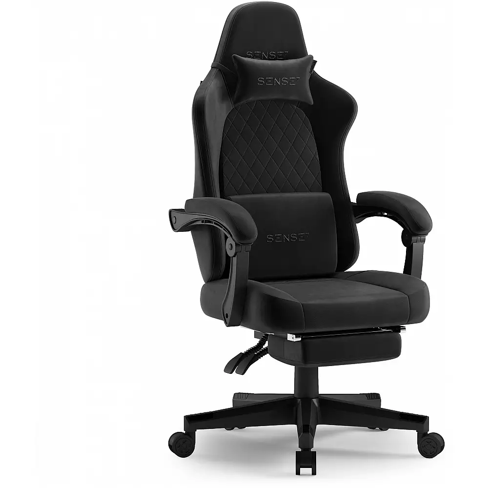 Πολυθρόνα SENSE7 DEVON αλκαντάρα μαύρο