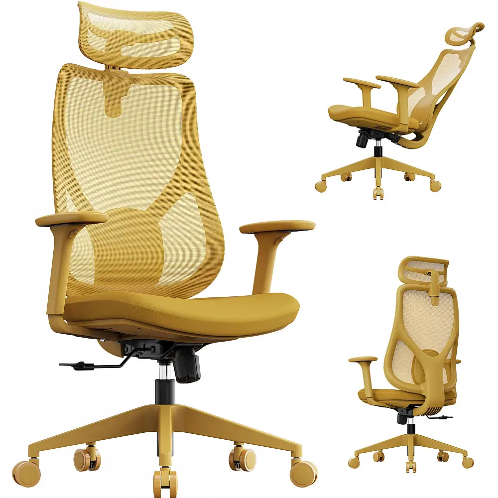 Καρέκλα γραφείου SENSE7 Moyo Κίτρινο