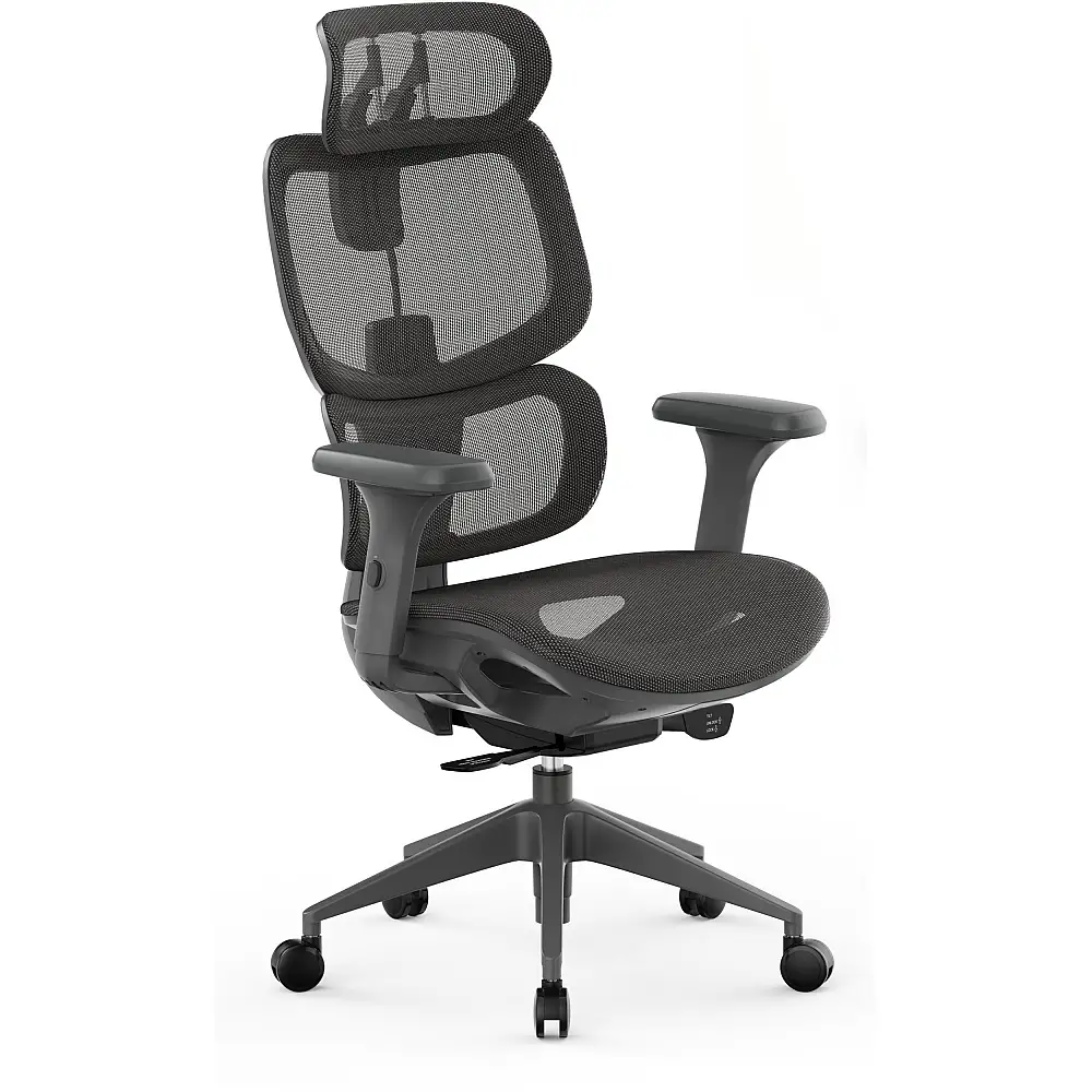 SENSE7 Καρέκλα γραφείου NOBU γραφίτης