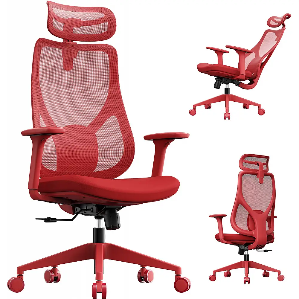 Πολυθρόνα γραφείου SENSE7 MOYO κόκκινο