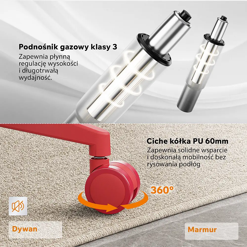 Πολυθρόνα γραφείου SENSE7 MOYO κόκκινο