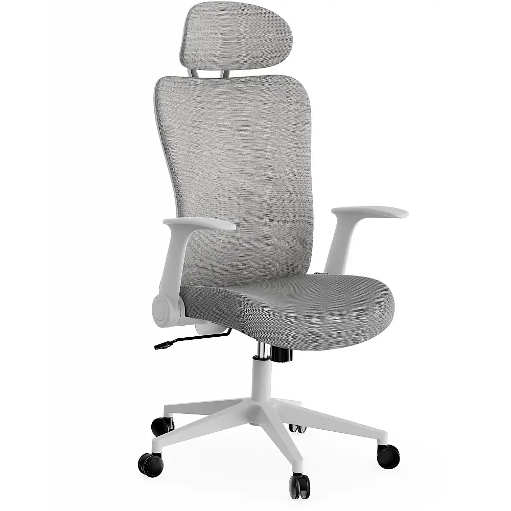 Καρέκλα γραφείου SENSE7 Noxo Λευκό-γκρι