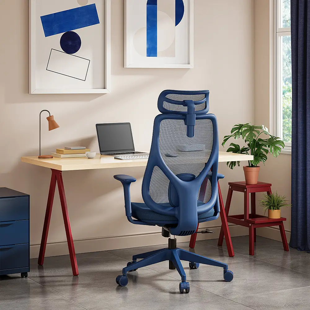 Πολυθρόνα γραφείου SENSE7 MOYO navy blue