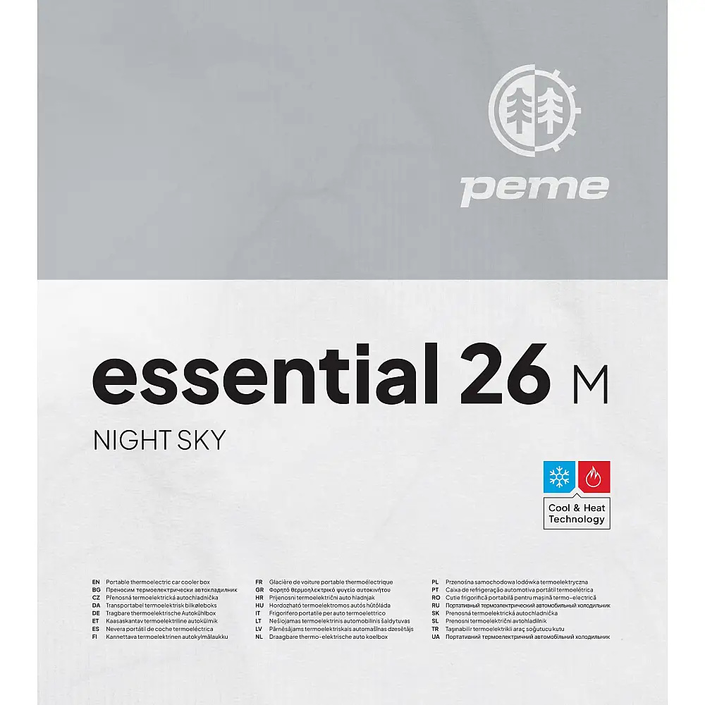 Φορητό ψυγείο Peme Essential 27 Night Sky