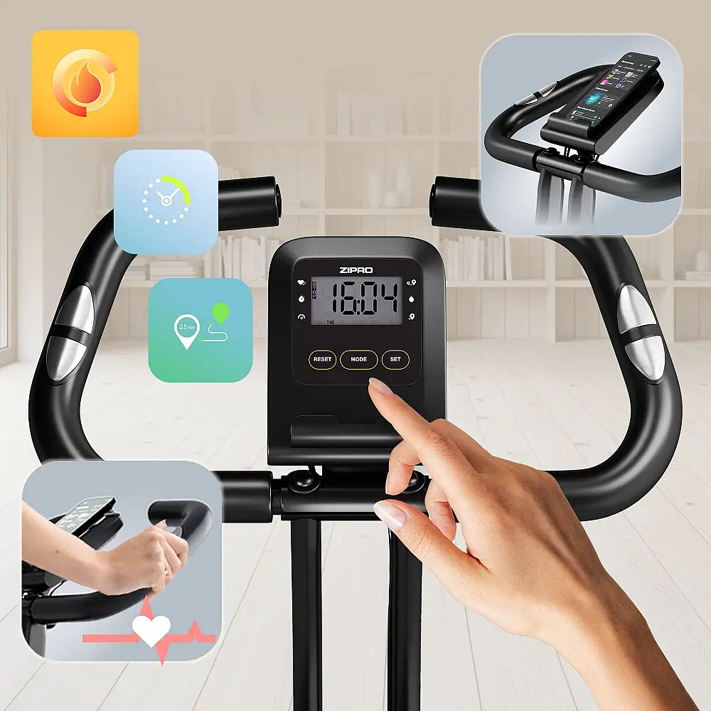 Στατικό Ποδήλατο Zipro Πτυσσόμενο Eclipse X