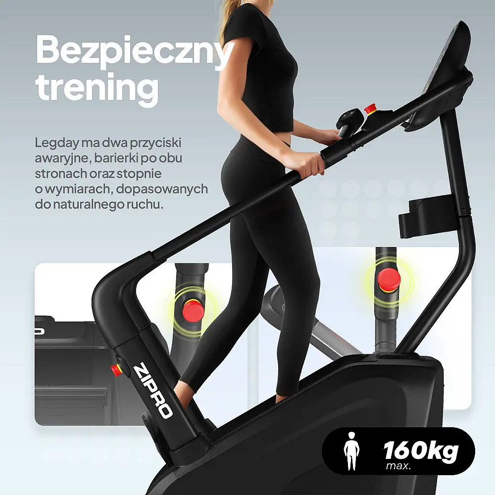 Stepper Zipro ZIPRO Schody treningowe Legday
