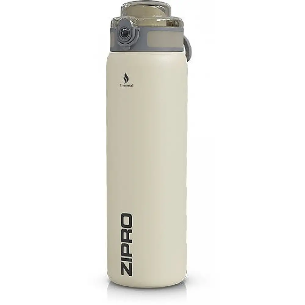 Θερμός ZIPRO 1000 ml Ανοξείδωτο Ατσάλι Μπεζ