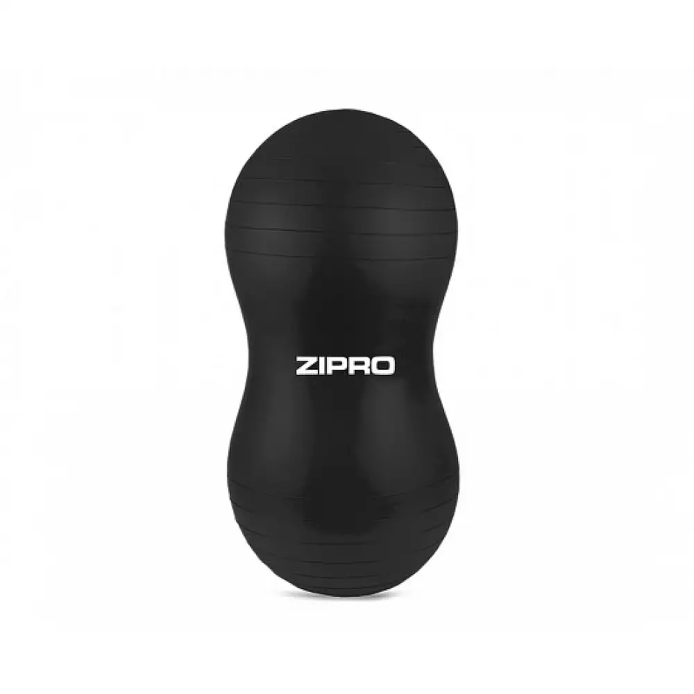 Zipro Μπάλα άσκησης Peanut 45cm μαύρη