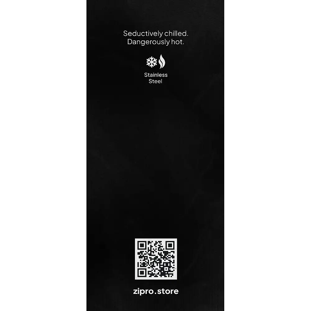 Θερμός ZIPRO 500 ml Ανοξείδωτο Ατσάλι Μαύρο