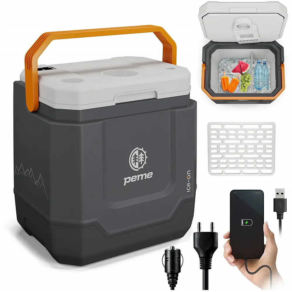 Φορητό ψυγείο Peme Trip 31.5 l Adventure Orange με ηχείο