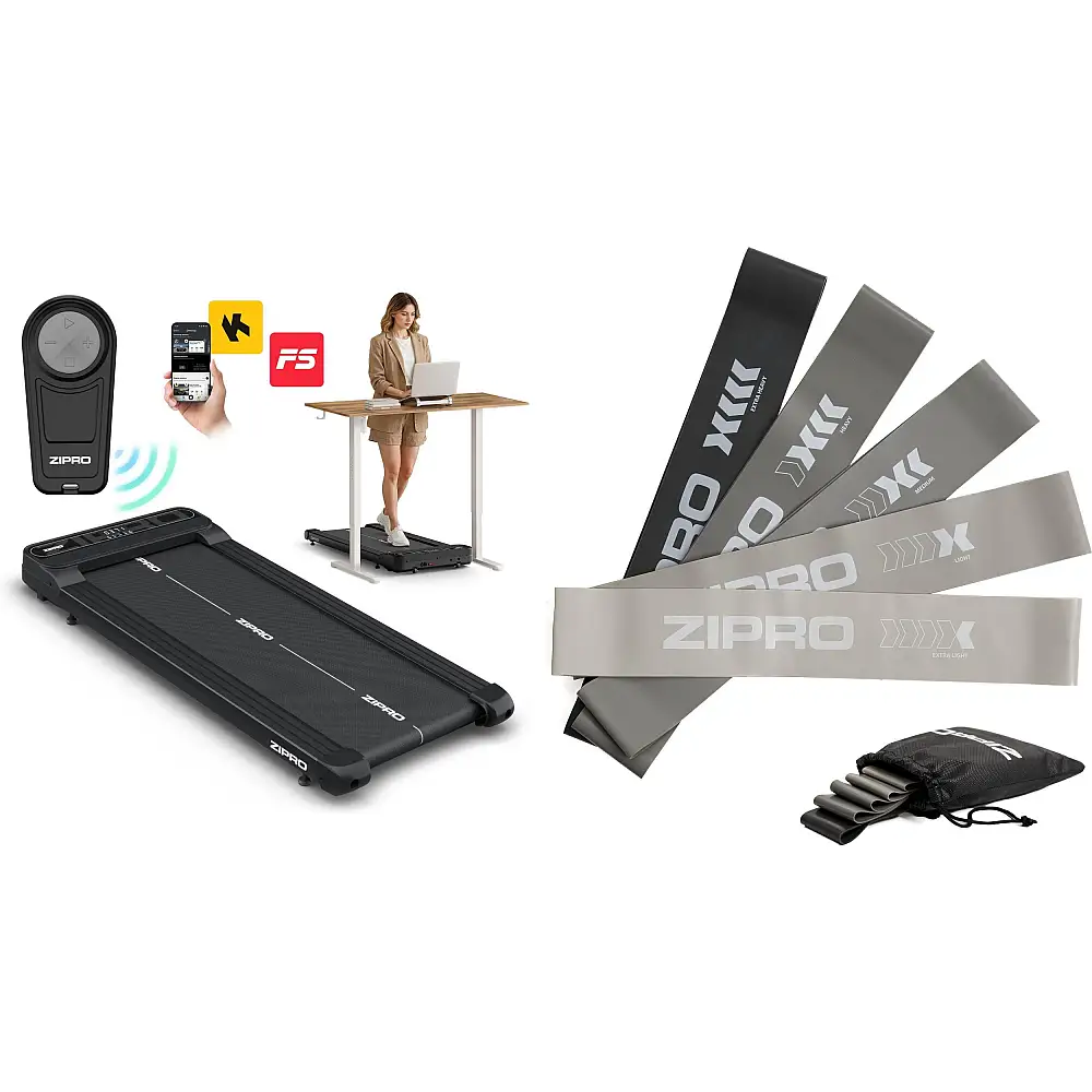 Bieżnia Zipro Catwalk + Gumy Mini Band
