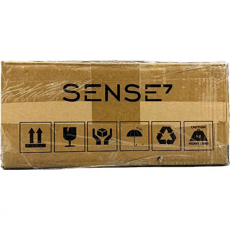 SENSE7 Nojo Ηλεκτρικό Γραφείο με Ρύθμιση Ύψους 120x60cm, Μαύρο Πεύκο