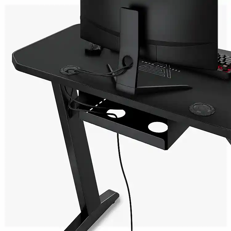 SENSE7 Nomad Classic Gaming Γραφείο, 100x50 cm, Μαύρο