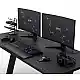 Gaming Γραφείο SENSE7 Nomad Basic, 140x60 cm, Μαύρο