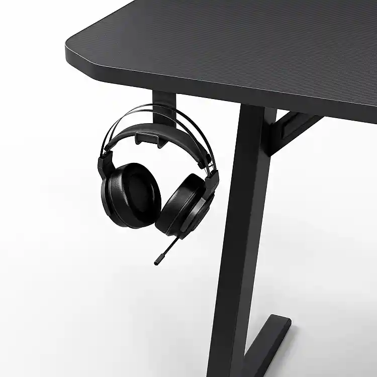 Gaming Γραφείο SENSE7 Nomad Basic, 140x60 cm, Μαύρο