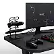 Gaming Γραφείο SENSE7 Nomad Basic, 140x60 cm, Μαύρο