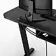 Gaming Γραφείο SENSE7 Nomad Basic, 140x60 cm, Μαύρο