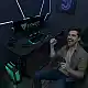 Gaming Γραφείο SENSE7 Nomad Basic, 140x60 cm, Μαύρο